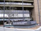 The City of Colorado Springs Administration Building, downtown on the corner of Colorado and Nevada. 