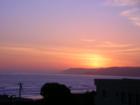 View of the sun setting from South Cayucos.