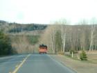 Up A Head....Slow Moving Wagon...
