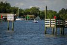 A view from the water of Castaway Cove in Palm Bay.  Fishing, boating, water skiing, bird watching - the Indian River Lagoon is a paradise waiting to be discovered.
      
      Taken by http://www.flickr.com/photos/mastersja/ and used with permission
