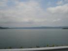 View (west) of Greers Ferry Lake from the "Big Dike" embankment