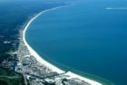 Aerial of Mexico Beach