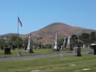 Cemetry east of Highway One, Cayucos