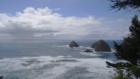 Oceanside Oregon - Looking over the Pacific Ocean.