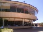 The "kitchy" architecture of the Bali Hai Restaurant on Shelter Island