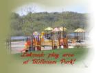 Millinium Park, This lakeside play area is one of several scattered around the park.