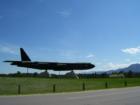 Upon entering the Air Force Academy from the north gate, one of the first symbols you will see is the B-52, the backbone of America's manned bomber force for more than 25 years. 