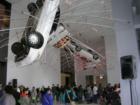 SAM - Seattle Art Museum's Grand Foyer for Opening Day Weekend May 5th & 6th 2007:  Cai Guo-Qiang's installation piece. "Inopportune: Stage One"