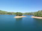 Lake Fontana at the dam