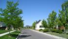 The Heritage Commons community features a large, traditionally inspired common area