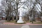 Confederate Memorial at the grove.