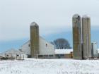 Wintry Farm scene, Pequea PA.