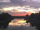 Sunsets are beautiful !! Wish you were here.
