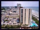 View looking up the North Strand area of Ocean Boulevard. Taken from the 14th Floor of the Bluewater Resort.