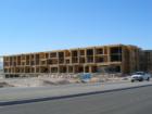 Construction on Vantage lofts in Henderson. This picture was taken May 10, 2007. The project should be complete with the first residents moving in this summer.