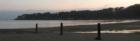 Sunset at the William Randolph Hearst State Beach - the cove