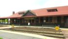 The Beverly train station and Depot Restaurant.
