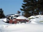 Snow Cold Day With Sunshine In Northern Maine!