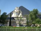 Luxor hotel and casino guarded by the sphinx