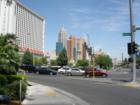 New York New York hotel and casino north of Tropicana Avenue