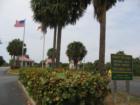 Entrance to Honeymoon Island State Park home to some of the best local beaches located in Dunedin, Florida