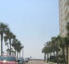 This is where Papaya deadend into the beach. Metered parking on the street. Mandalay Beach Club to the North, the Clearwater Hilton to the south. 