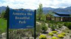 America the Beautiful Park, located downtown. Formerly known as Confluence Park.