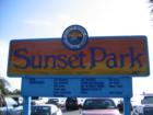 Sunset Park provides a great water view in St Pete beach next door to Woody's Waterfront Dining. 