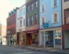 Portsmouth New Hampshire - some of the great shops along Market Street in the downtown area.  Great gallerys, boutiques, restaurants and more!