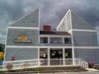 Portsmouth Chamber of Commerce - Portsmouth New Hampshire.  What a modern looking building for a town so full of antique homes!