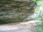 Another view of the cliffs at Raven Rock State Park in Harnett County, NC