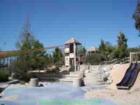 The dinosaur theme is carried out in this shaded play area where children can sift through the sand to find artifacts of the dinosaurs that once roamed this area.