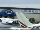 Daily commuter jets fly in and out of Frederick County Airport.  You can even go to flight school and get your license. 