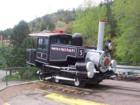 Manitou and Pikes Peak Rail Car at the Cog Rail Road
