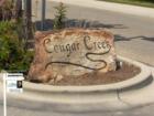 Cougar Creek - Entrance Sign