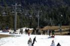 Snowboarding at Big Bear Mountain