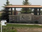 Cedar Springs North - North Sign