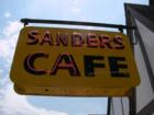 Birth Of A Legend, Sander's Cafe Sign