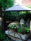 A Garden Area at By The Water Tower Antiques