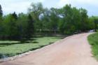 Monument Valley Park has a path that is ideal for taking a walk, riding a bike, or going for a run.