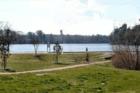 View of Wagamons Pond from the Governor's Walk in Historic Milton.