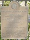 Historic Plaque at the Major Isaac Patton House