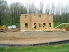 Lancaster County's first all-"green" house underway at Lancaster Career & Technology Center, Mount Joy.  Courtesy of Jeff Geoghan