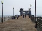 Starting the journey out the 1954 foot Oceanside Pier