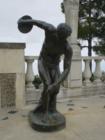 A statue at Hearst Castle