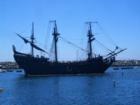 The Black Pearl docked at Redondo Beach King Harbor
