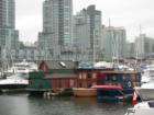 Funky House Boats in Coal Harbour