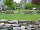 A neighborhood park in Coal Harbour