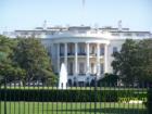 The White House across the South Lawn