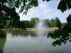 Fountain at Greenfield Corporate Park.  Photo by Brian Schulman